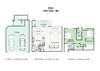 2 bedroom 2 bathroom Floor plan B 2 bedroom 2 bathroom Floor plan B at Landing at Round Rock, Round Rock, Texas